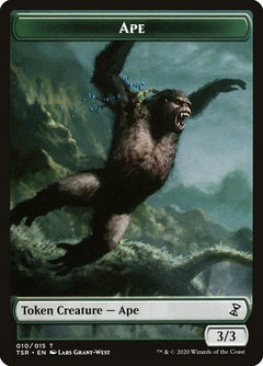 Angel // Ape Double-Sided Token [Double Masters Tokens]-2