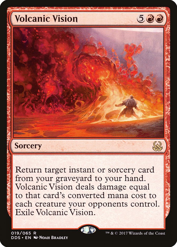 Volcanic Vision [Duel Decks: Mind vs. Might]-1