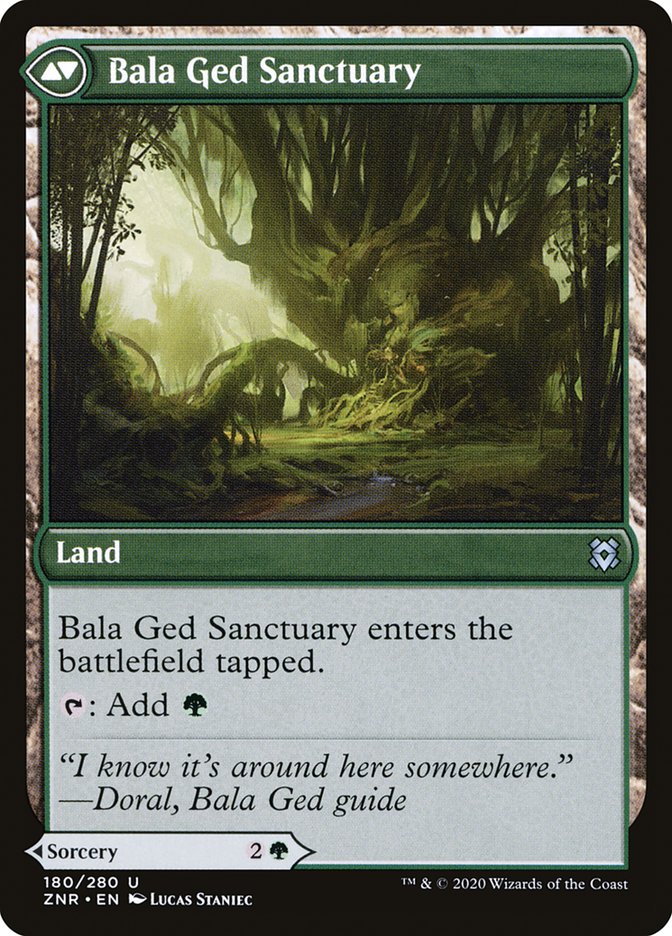 Bala Ged Recovery // Bala Ged Sanctuary [Zendikar Rising]-2