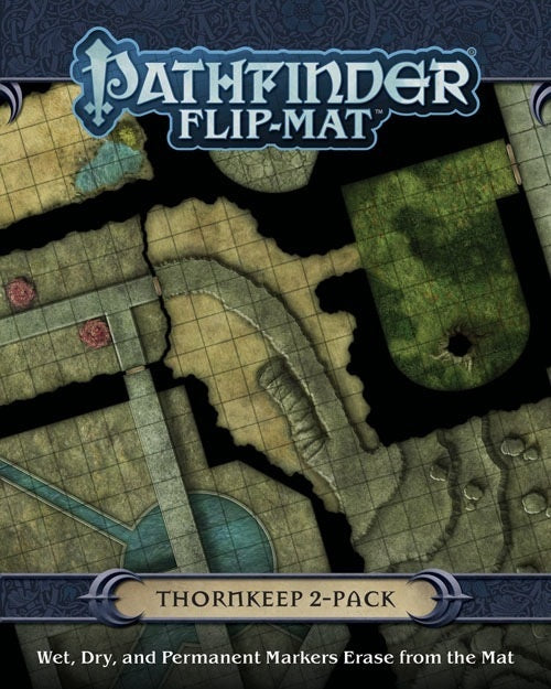 Pathfinder Accessories Flip Mat Thornkeep Dungeons (2)-1