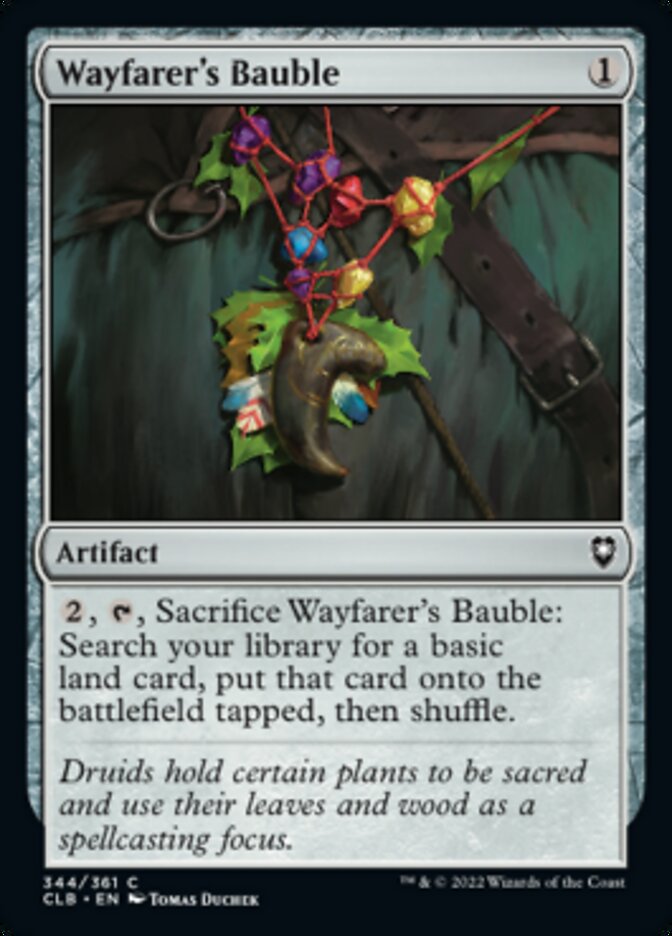 Wayfarer's Bauble [Commander Legends: Battle for Baldur's Gate]-1