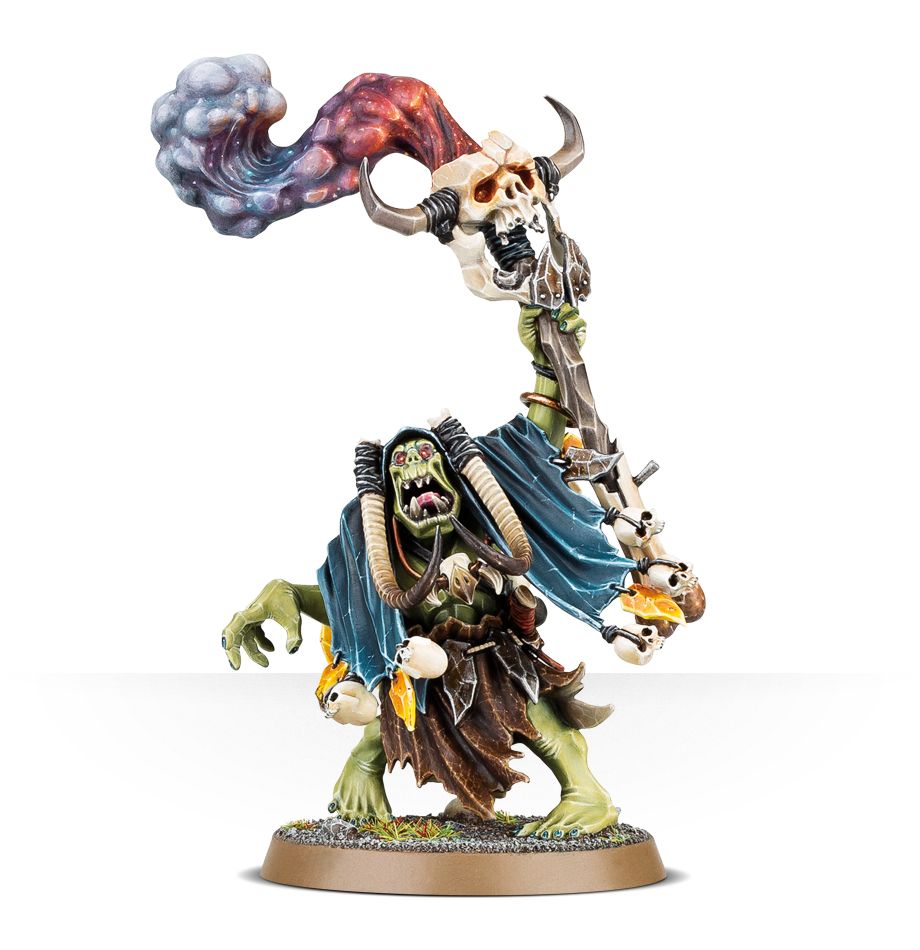 Orruk Warclans: Orruk Weirdnob Shaman-1