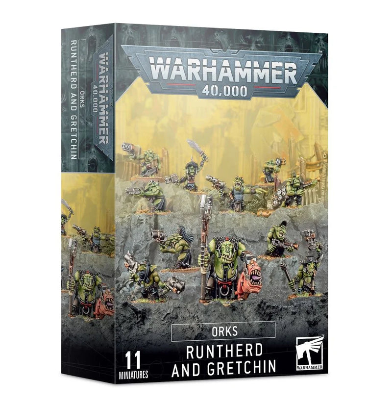 Orks: Runtherd And Gretchin-1