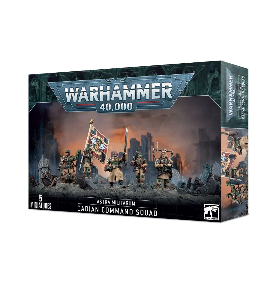 Astra Militarum: Cadian Command Squad-1