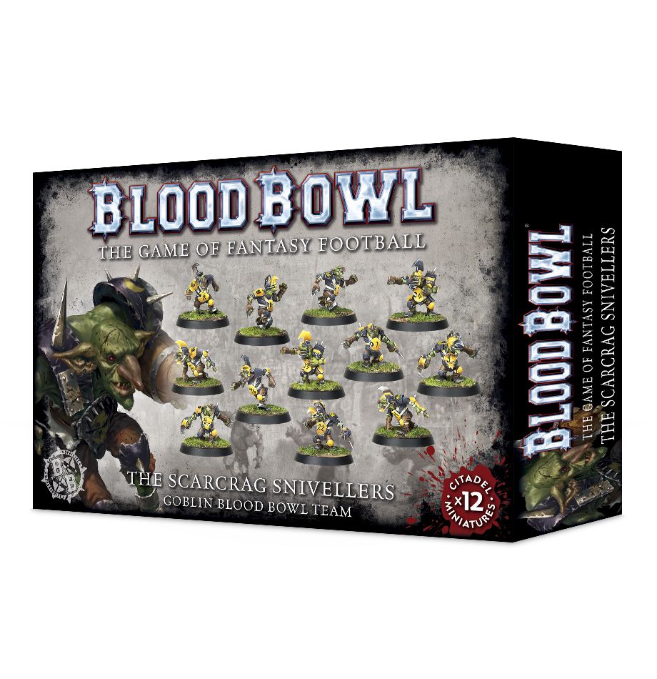 Blood Bowl: Goblin Team Scarcrag Snivellers-1