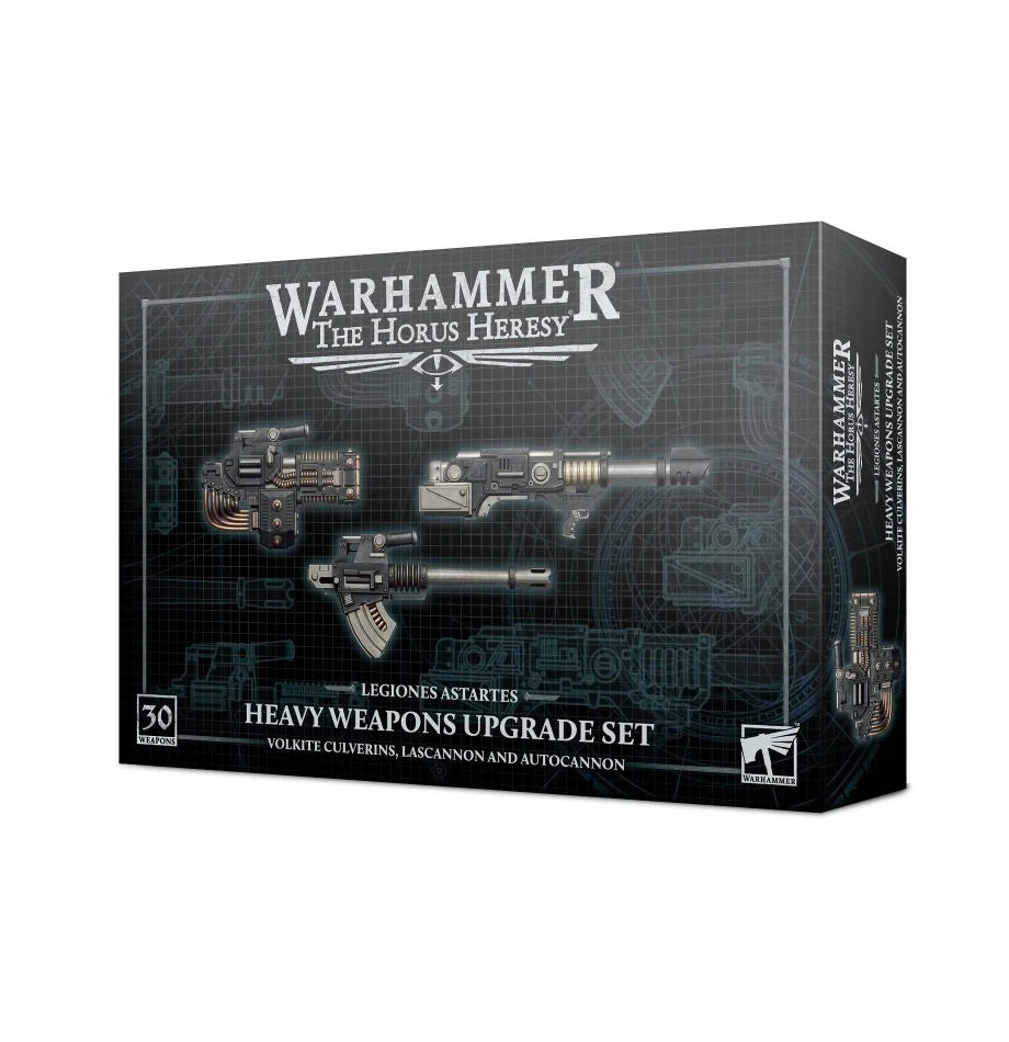 Heavy Weapons Upgrade Set – Volkite Culverins, Lascannons, and Autocannons-1