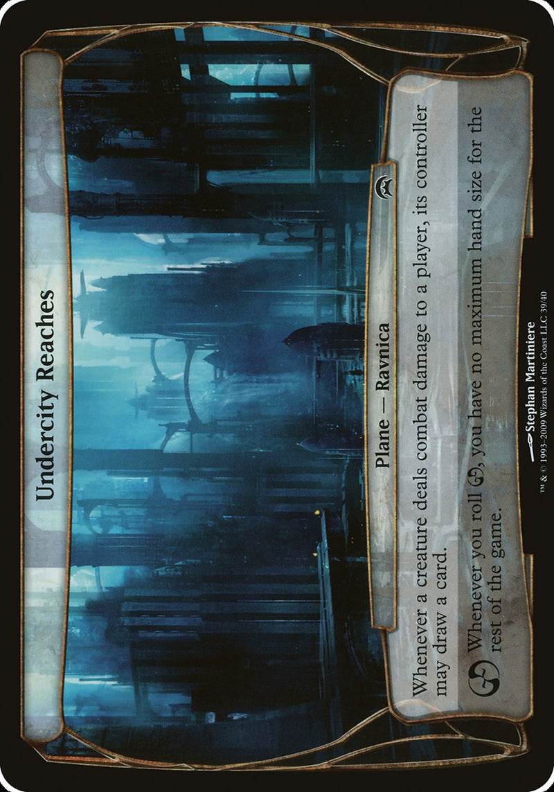 Undercity Reaches (Planes) [Planechase Planes]-1