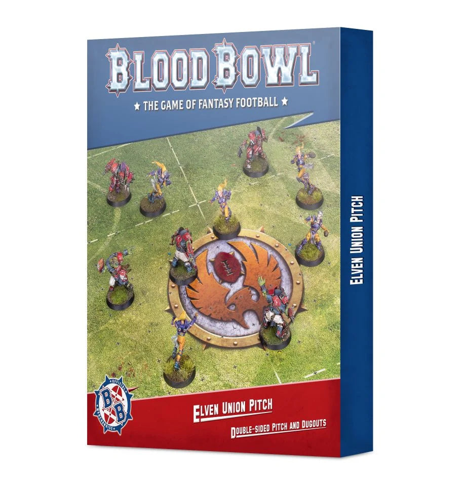 Blood Bowl: Elven Union Pitch & Dugouts-1