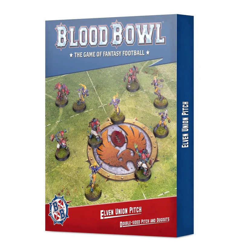 Blood Bowl: Elven Union Pitch & Dugouts-1