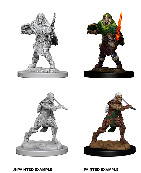D&D Nolzurs Marvelous Unpainted Miniatures Male Elf Fighter-1
