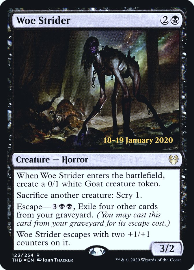 Woe Strider [Theros Beyond Death Prerelease Promos]-1