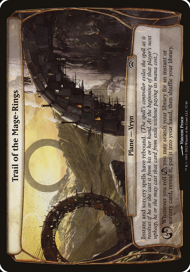 Trail of the Mage-Rings (Planes) [Planechase 2012 Planes]-1