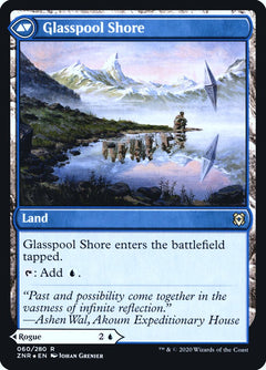 Glasspool Mimic // Glasspool Shore [Zendikar Rising Prerelease Promos]-2
