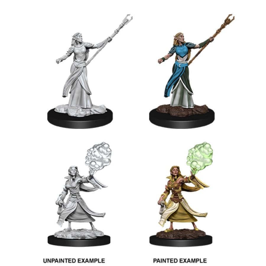 D&D Nolzurs Marvelous Unpainted Miniatures Female Elf Sorcerer-1
