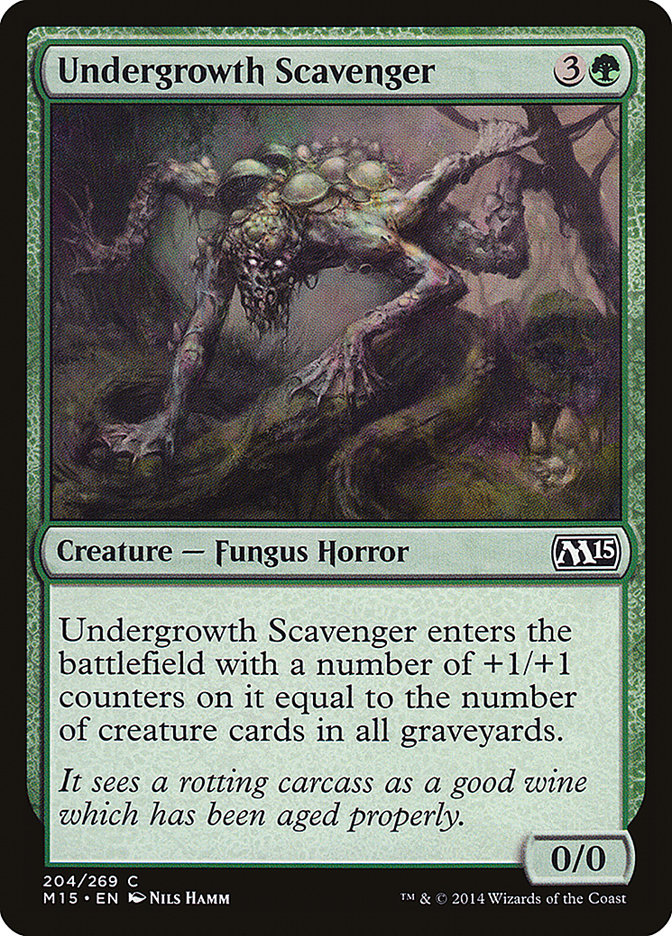 Undergrowth Scavenger [Magic 2015]-1