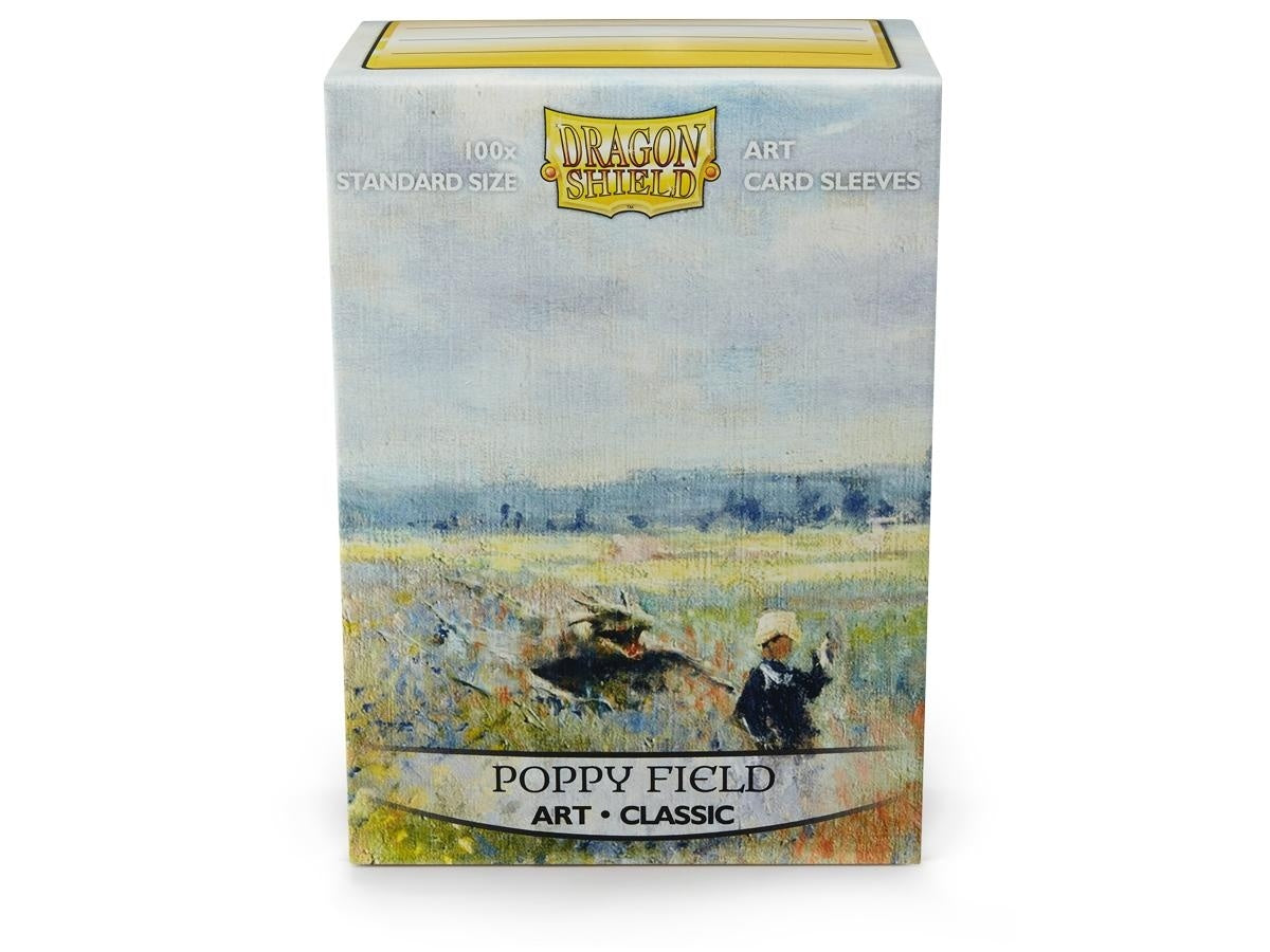 Sleeves - Dragon Shield - Box 100 - Poppy field-1