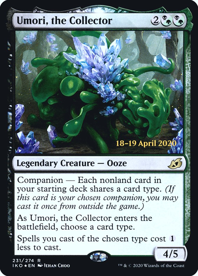 Umori, the Collector [Ikoria: Lair of Behemoths Prerelease Promos]-1