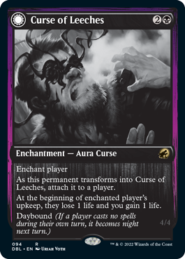 Curse of Leeches // Leeching Lurker [Innistrad: Double Feature]-1