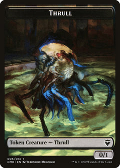 Spirit // Thrull Double-Sided Token [Commander Legends Tokens]-2