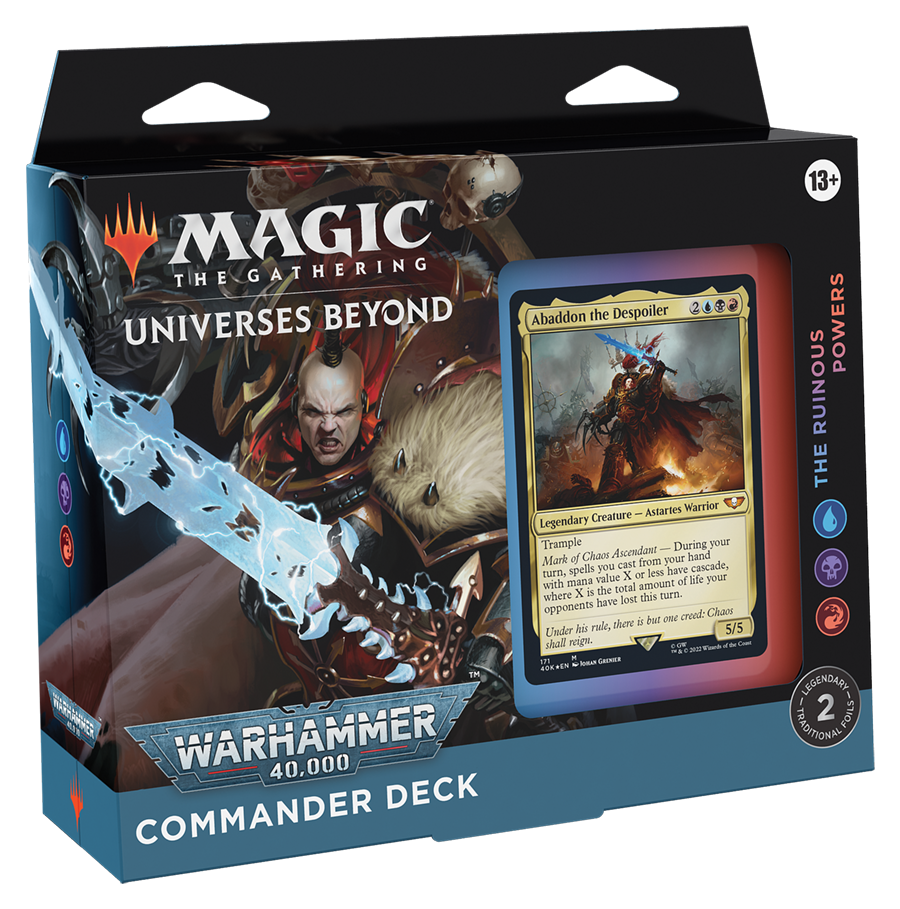 Warhammer 40,000 - Commander Deck (The Ruinous Powers)-1