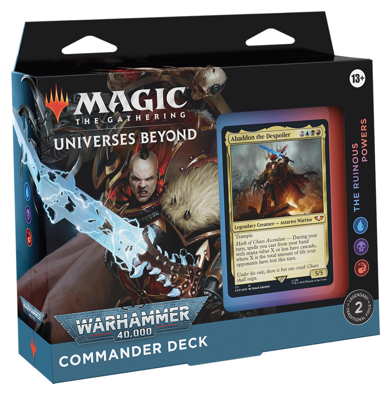 Warhammer 40,000 - Commander Deck (The Ruinous Powers)-1
