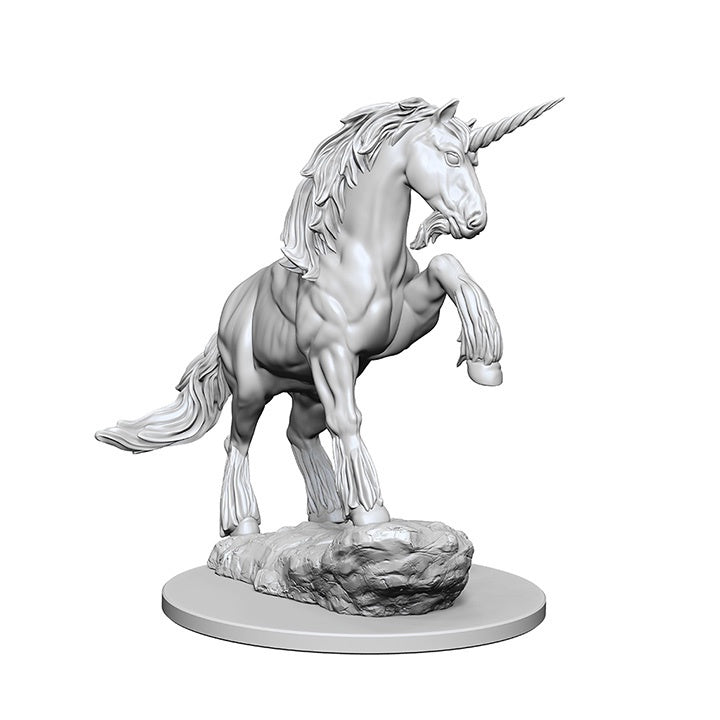 Pathfinder Deep Cuts Unpainted Miniatures Unicorn-1