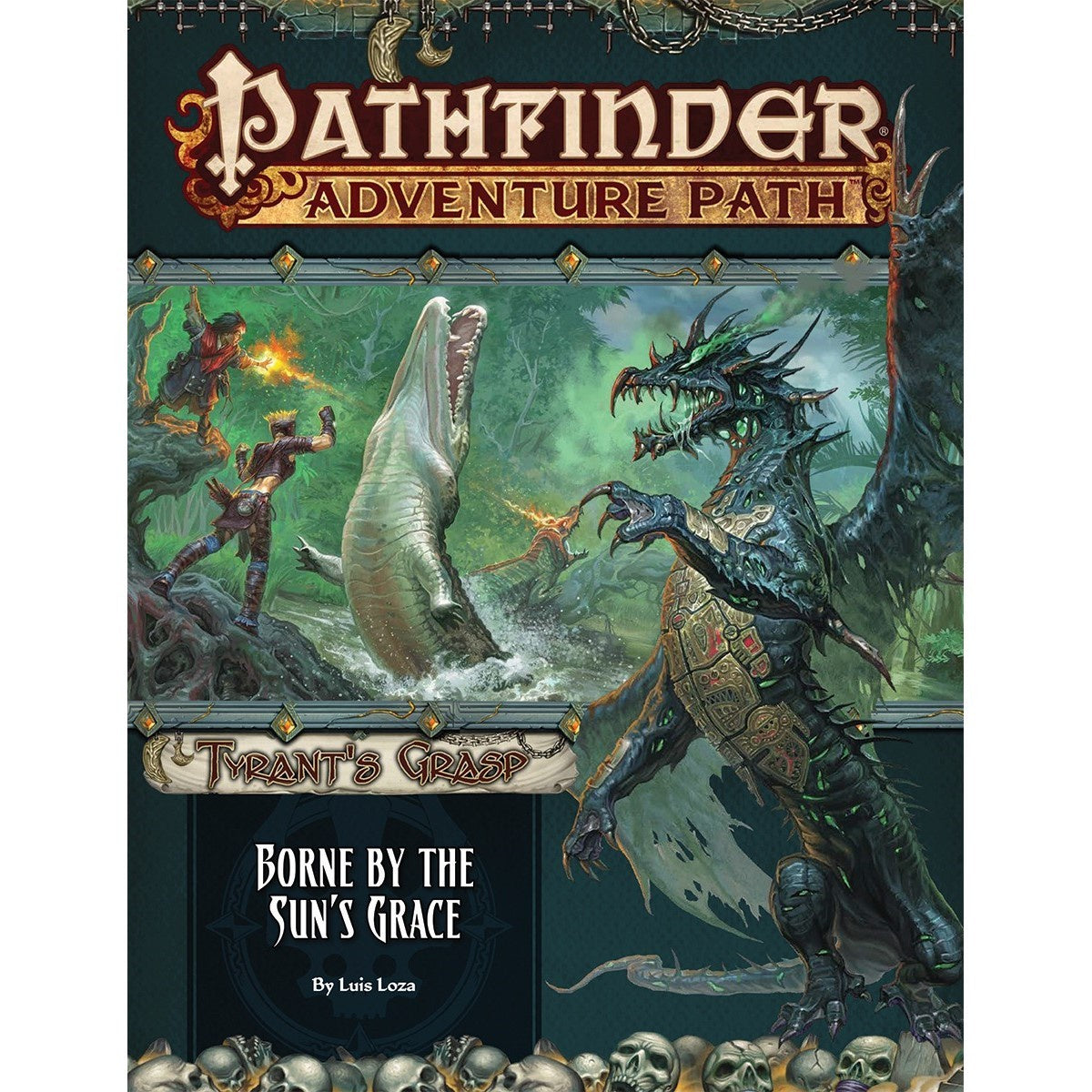 Pathfinder Adventure Path The Tyrants Grasp #5 - Borne by the Suns Grace-1