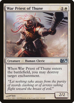 War Priest of Thune [Magic 2011]-1
