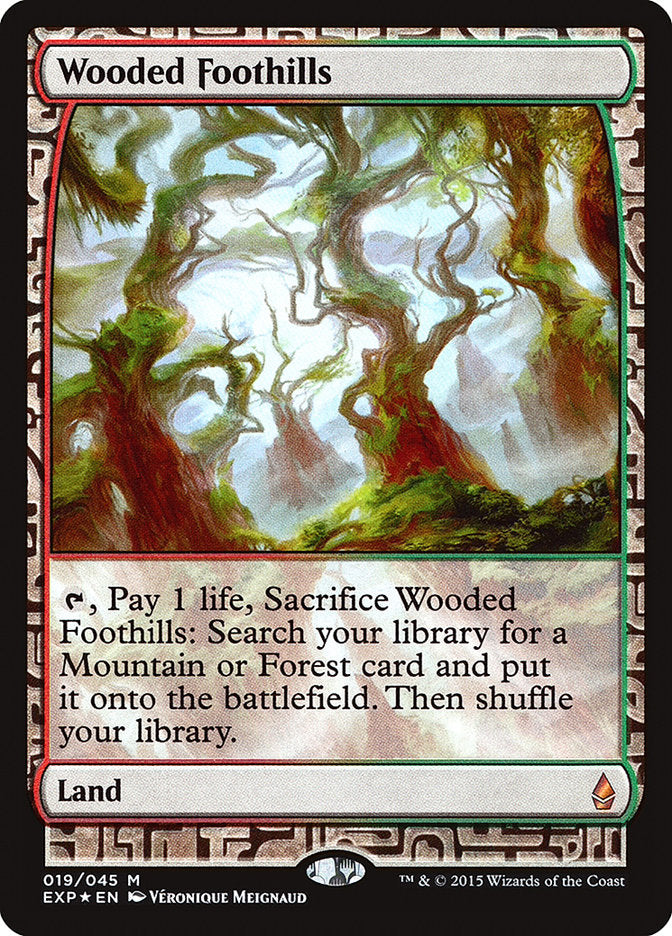 Wooded Foothills [Zendikar Expeditions]-1