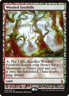 Wooded Foothills [Zendikar Expeditions]-1