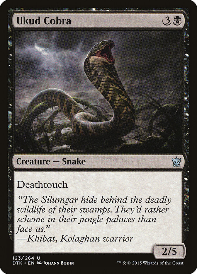 Ukud Cobra [Dragons of Tarkir]-1