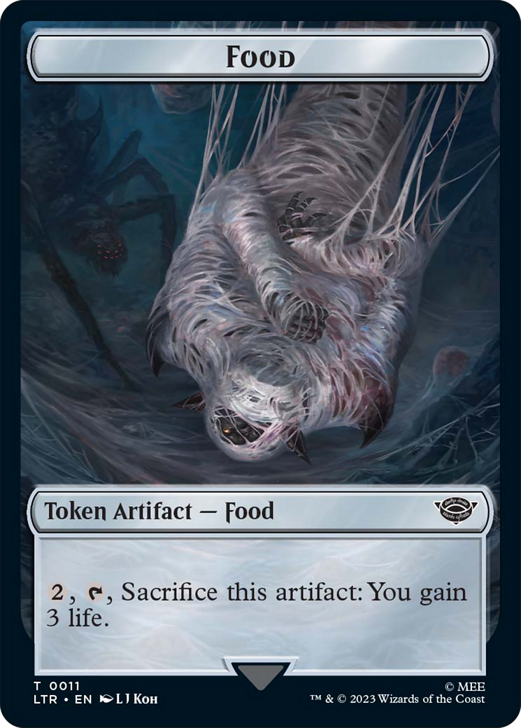 Food (11) // Spirit Double-Sided Token [The Lord of the Rings: Tales of Middle-Earth Tokens]-1