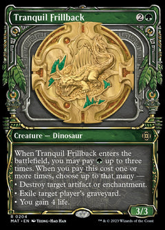 Tranquil Frillback (Showcase Halo Foil) [March of the Machine: The Aftermath]-1