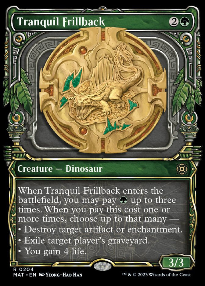 Tranquil Frillback (Showcase Halo Foil) [March of the Machine: The Aftermath]-1