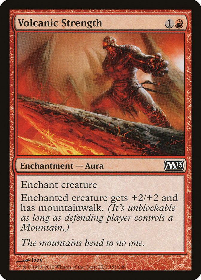 Volcanic Strength [Magic 2013]-1