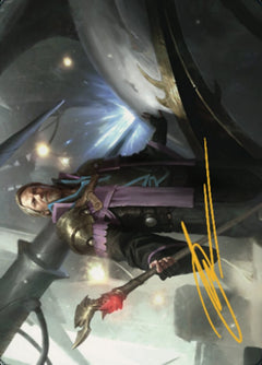 Urza, Prince of Kroog Art Card (Gold-Stamped Signature) [The Brothers' War Art Series]-1