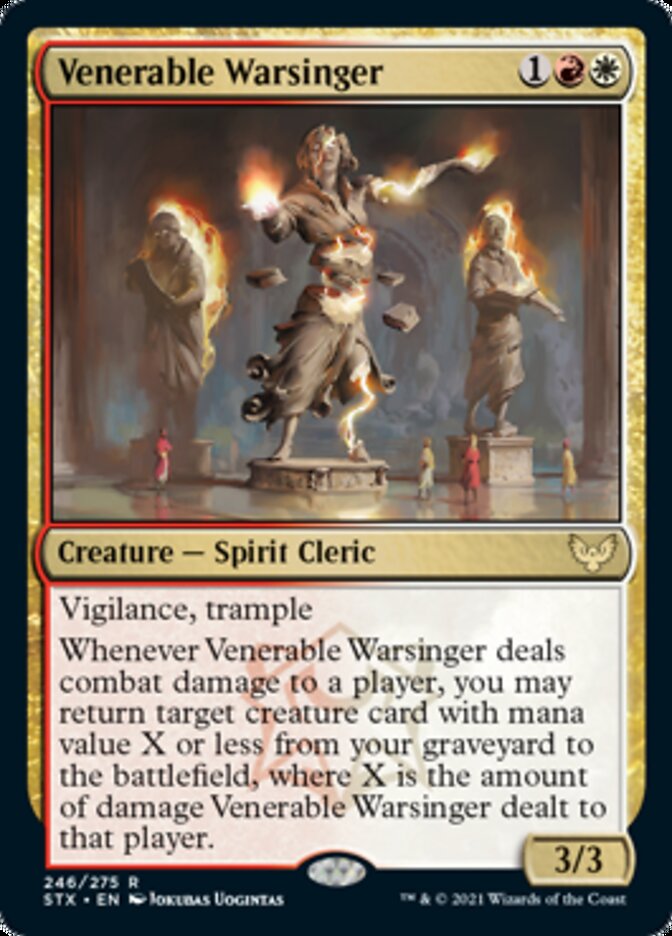 Venerable Warsinger [Strixhaven: School of Mages]-1