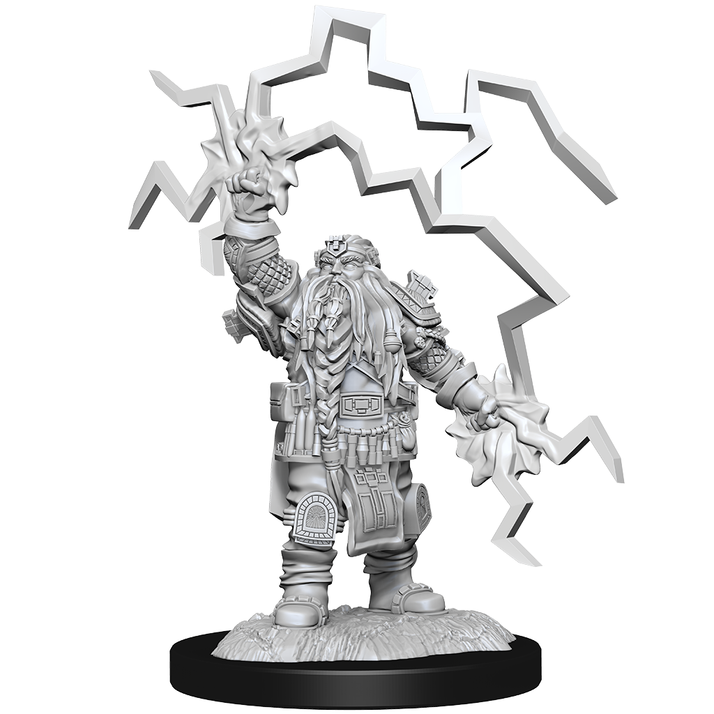 D&D Nolzurs Marvelous Unpainted Miniatures Dwarf Cleric Male-1