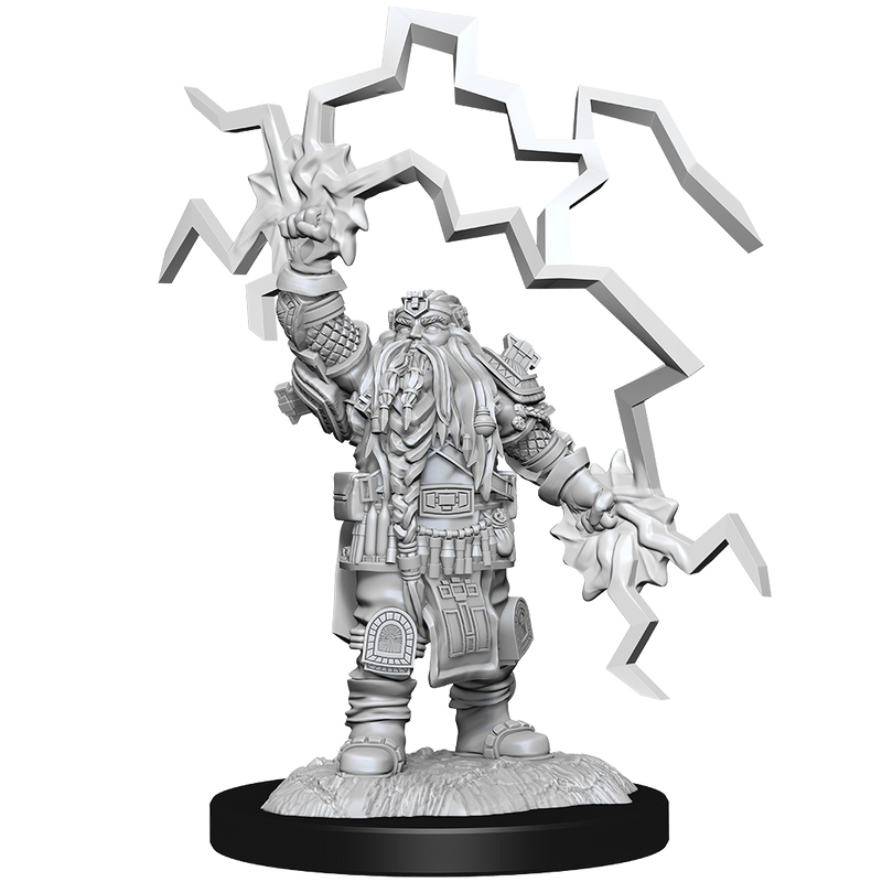 D&D Nolzurs Marvelous Unpainted Miniatures Dwarf Cleric Male-1