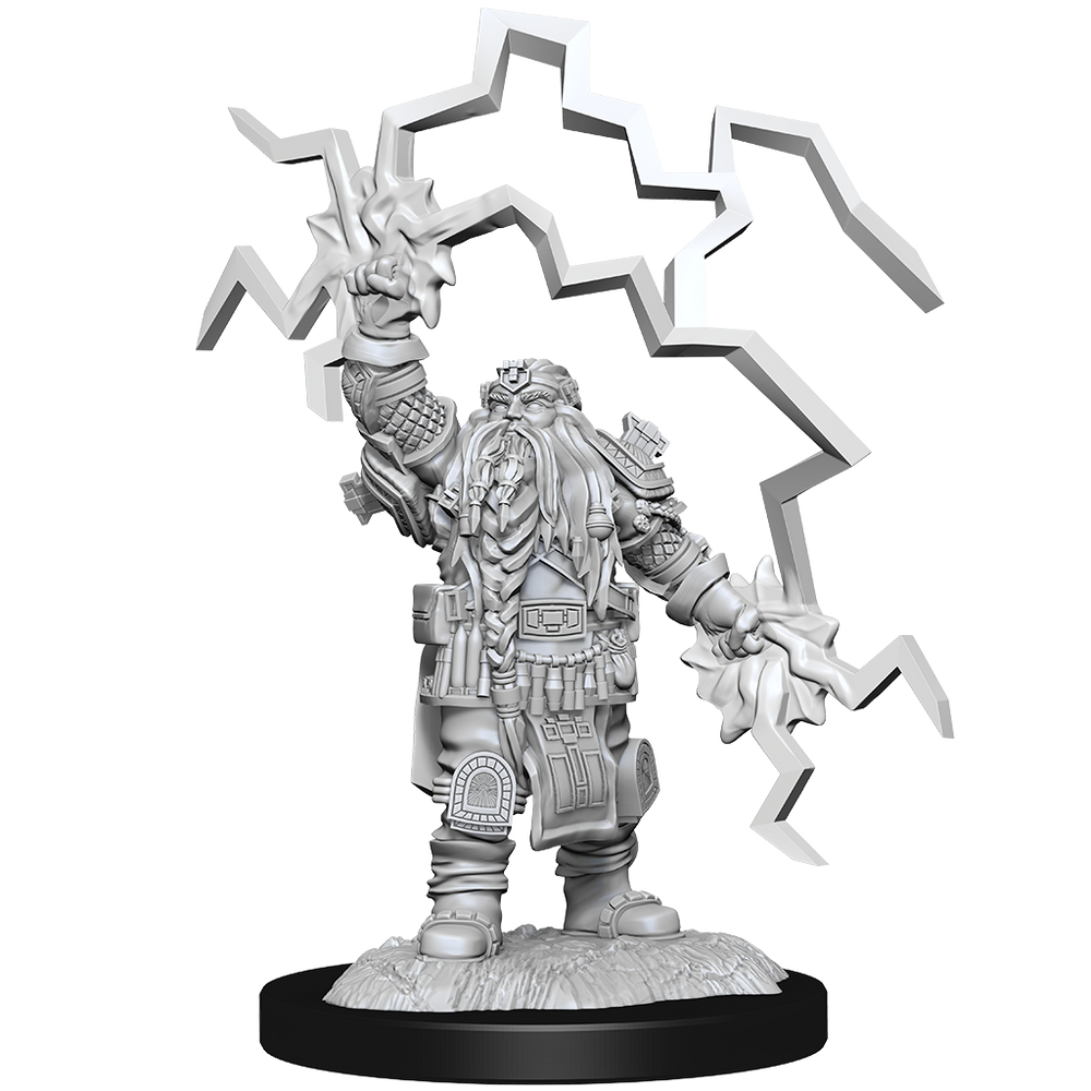 D&D Nolzurs Marvelous Unpainted Miniatures Dwarf Cleric Male