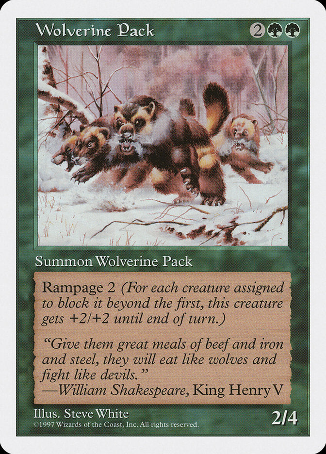 Wolverine Pack [Fifth Edition]-1