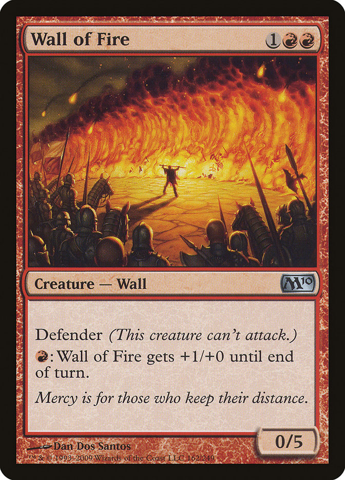 Wall of Fire [Magic 2010]-1