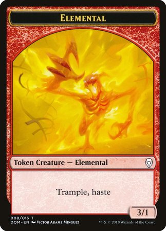 Elemental Token [Dominaria Tokens]-1