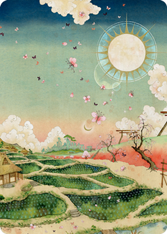 Plains 1 Art Card [Kamigawa: Neon Dynasty Art Series]-1