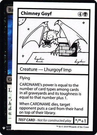 Chimney Goyf [Mystery Booster Playtest Cards]-1