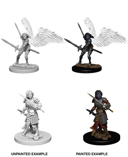 D&D Nolzurs Marvelous Unpainted Miniatures Aasimar Female Paladin-1