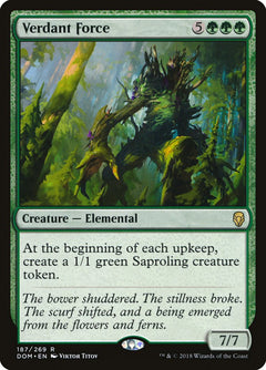 Verdant Force [Dominaria]-1