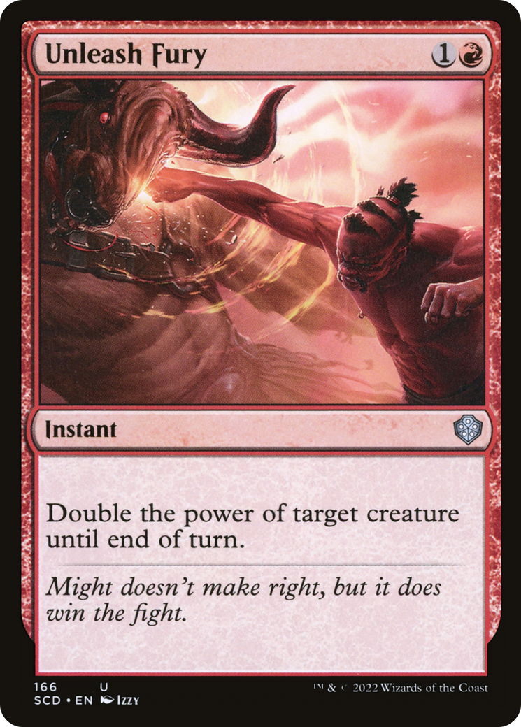 Unleash Fury [Starter Commander Decks]-1