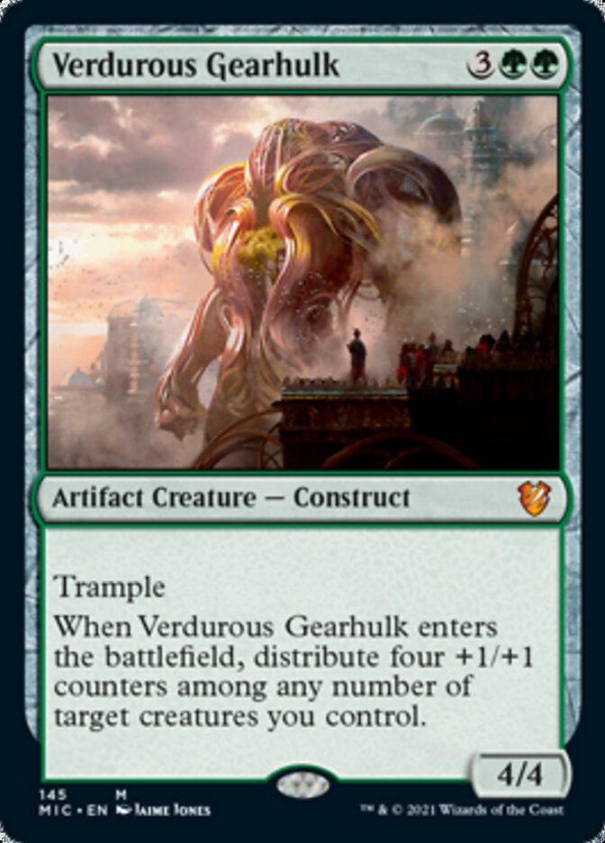 Verdurous Gearhulk [Innistrad: Midnight Hunt Commander]-1