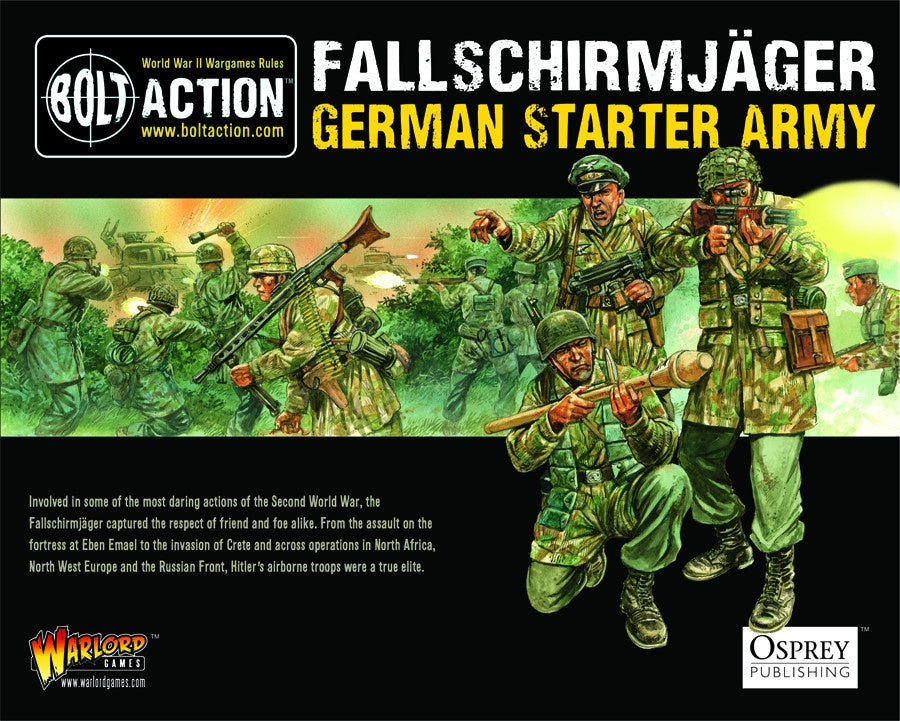 28mm Bolt Action : Fallschirmjager Starter Army-1